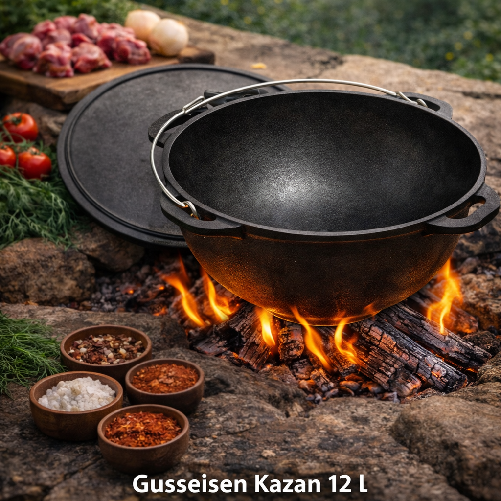 Kazan vor dem ersten Gebrauch