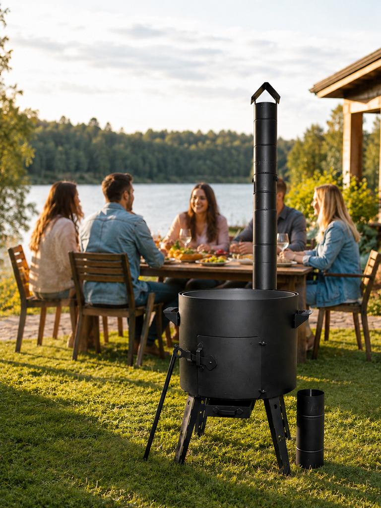 Kazan Ofen (Utschag) - Perfekte Hitze für die Outdoor-Küche