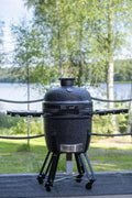 Mustang Kamado Keramikgrill 21 Zoll grau - Gesamtansicht