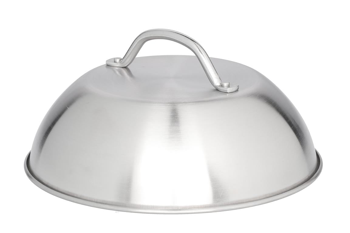 Mustang Grillkuppel Edelstahl 22,5 cm - Schmelzkuppel für Burger und Käse, rostfreier Stahl