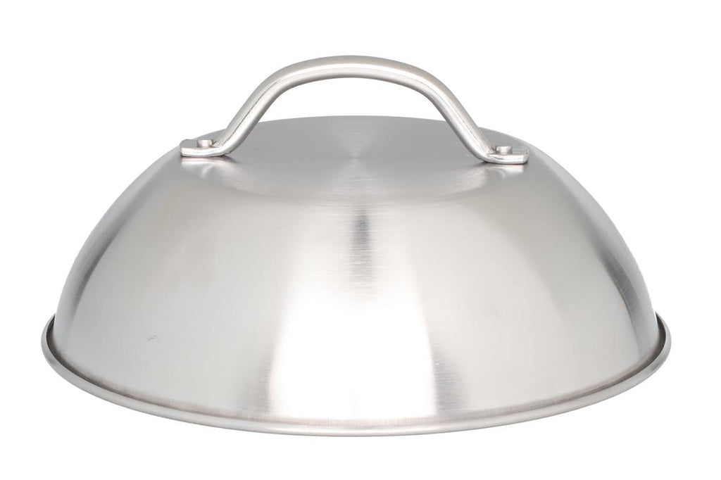 Mustang Grillkuppel Edelstahl 22,5 cm - Schmelzkuppel für Burger, Käse & Dämpfen