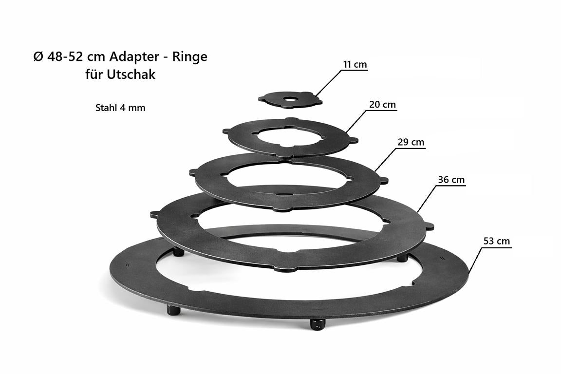 Adapterring für Utschak & Kazan Ofen Ø 49 cm