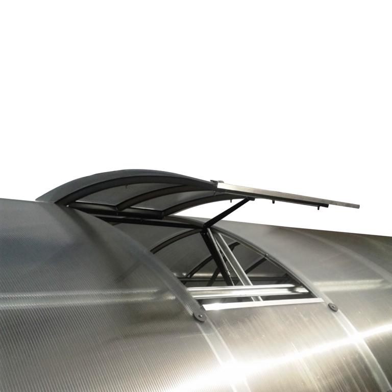 Dachfenster für Polycarbonat Gewächshaus Klassiker