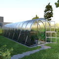 Gewächshaus Klassiker ARK 3x8 Rundbogen Gewächshaus aus Polycarbonat