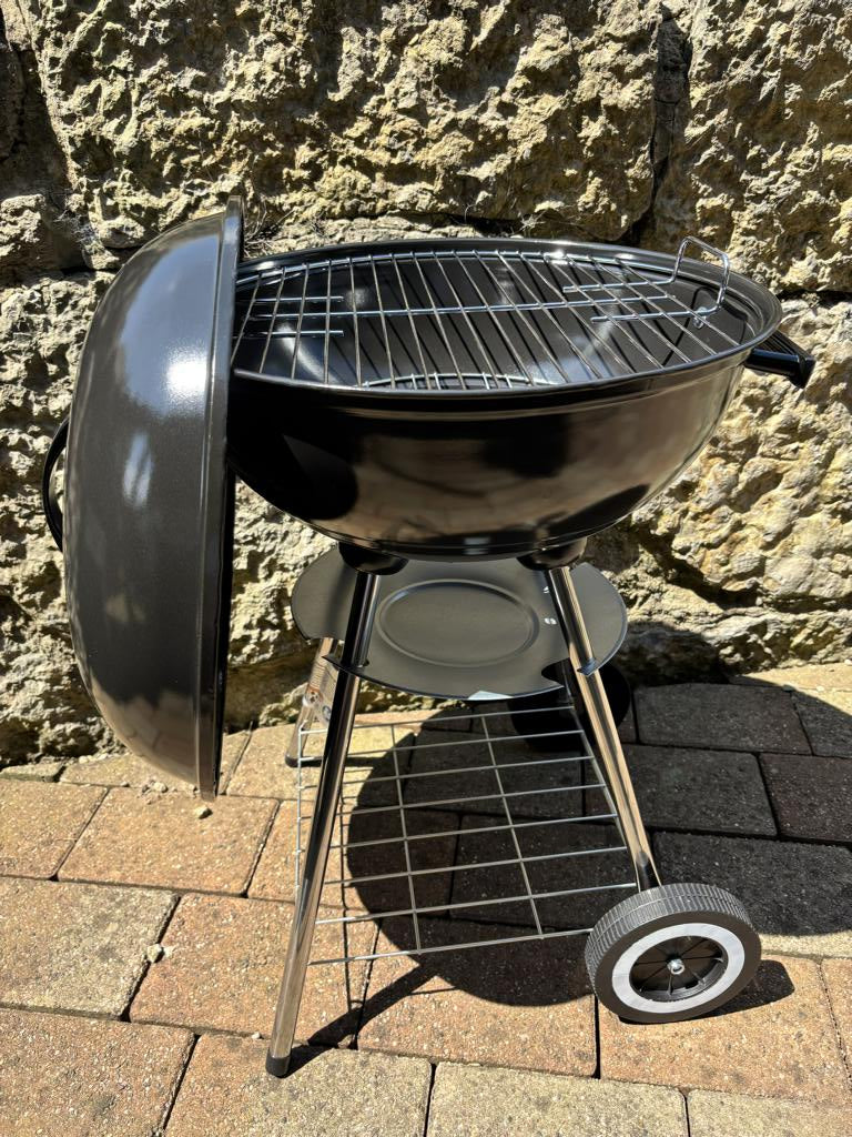Mustang Kugelgrill BASIC 43 schwarz - Gesamtansicht