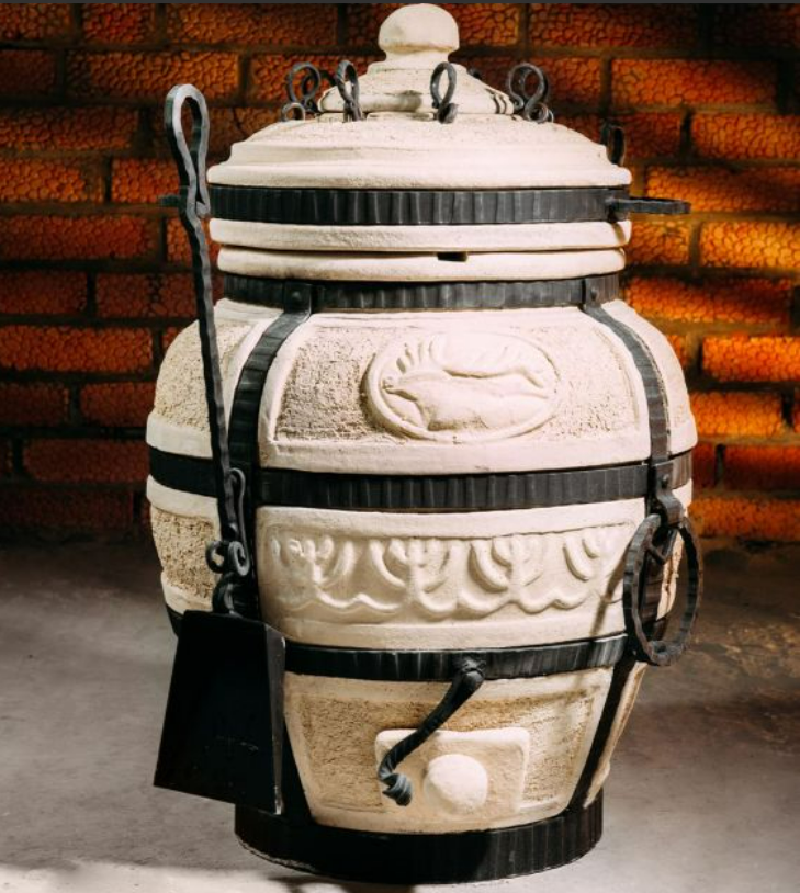 Handgefertigter Tandoor JÄGER für Garten und Terrasse