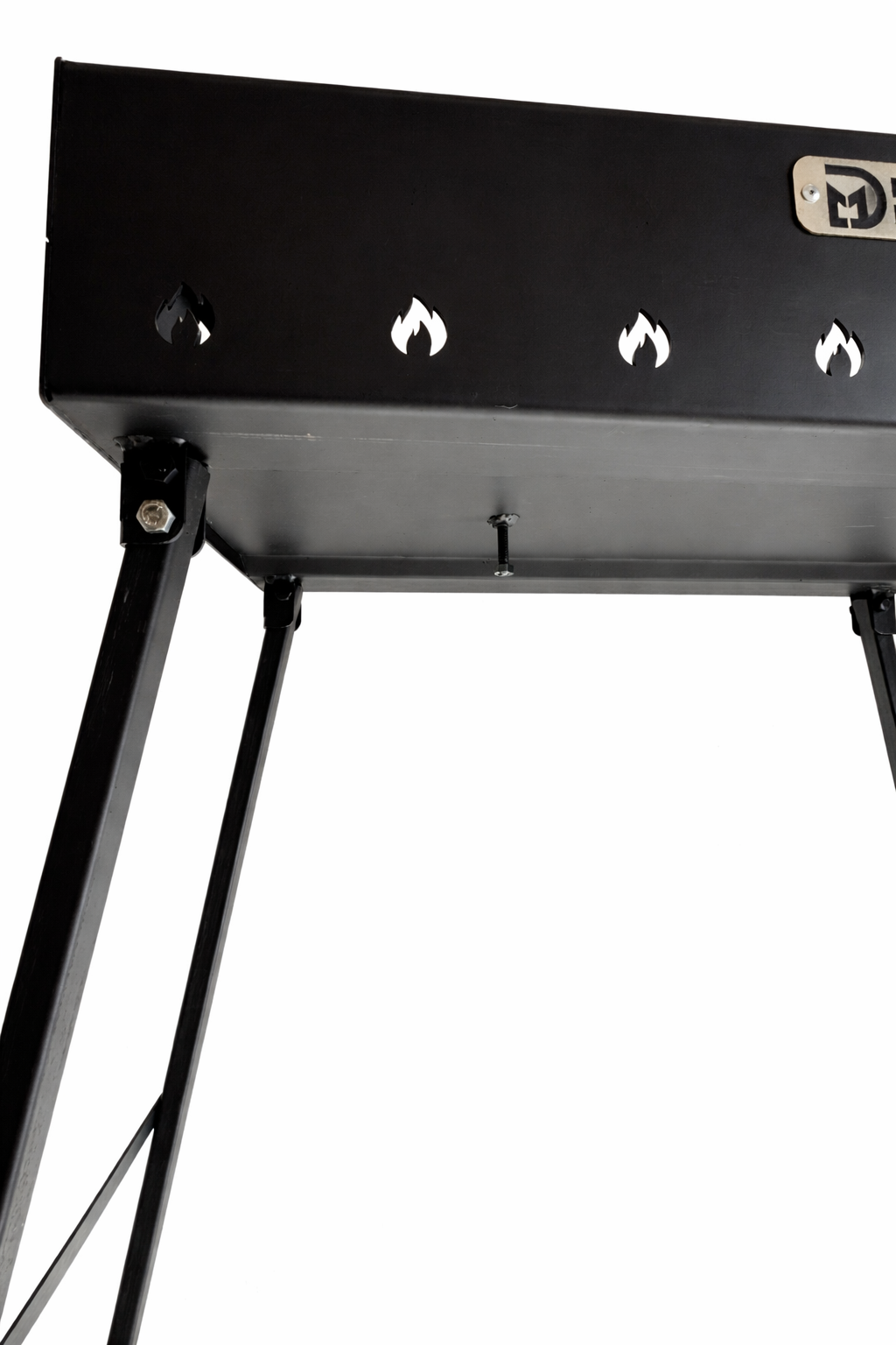 Mangal Grill klappbar - zusammengeklappt für Transport
