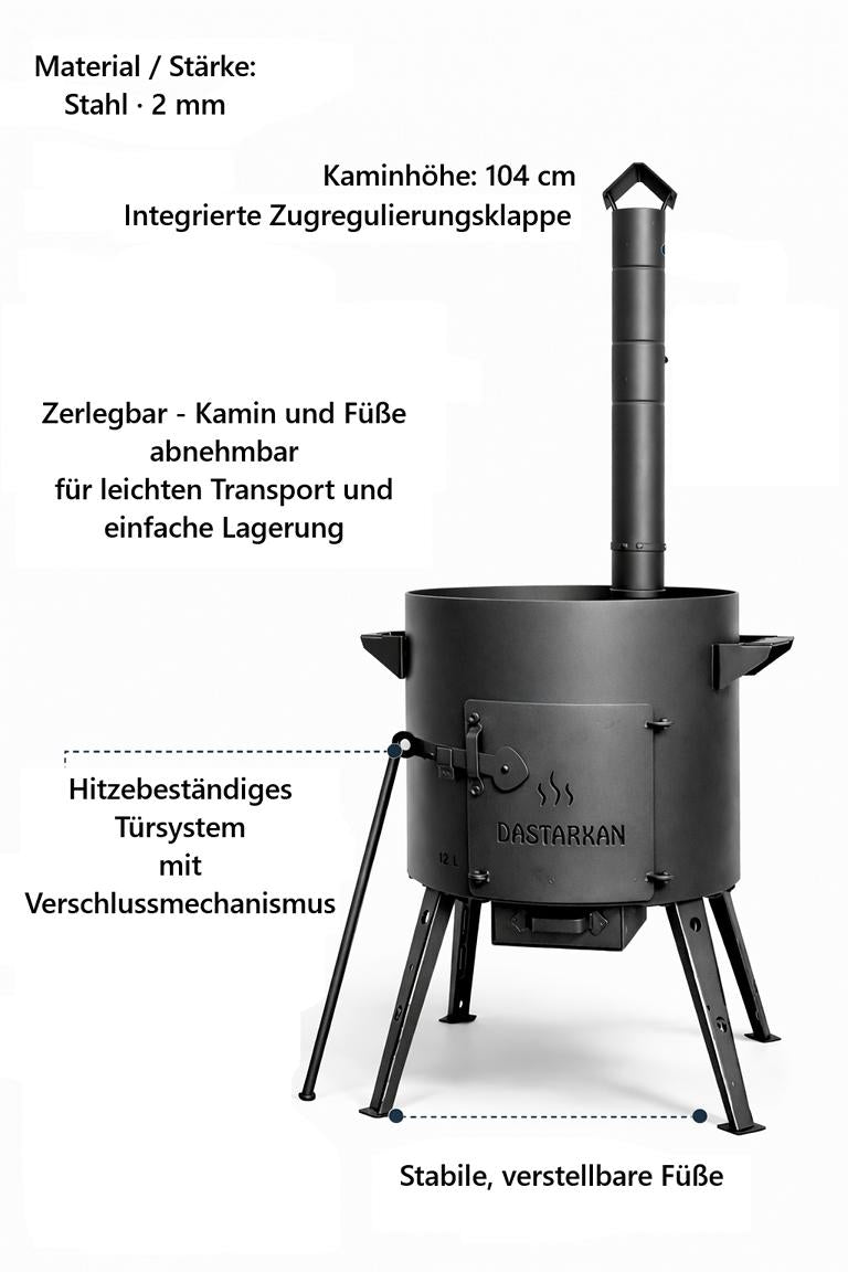 Utschak für 10 - 22 Liter Kazan Modelle, Durchmesser 36 - 49 cm