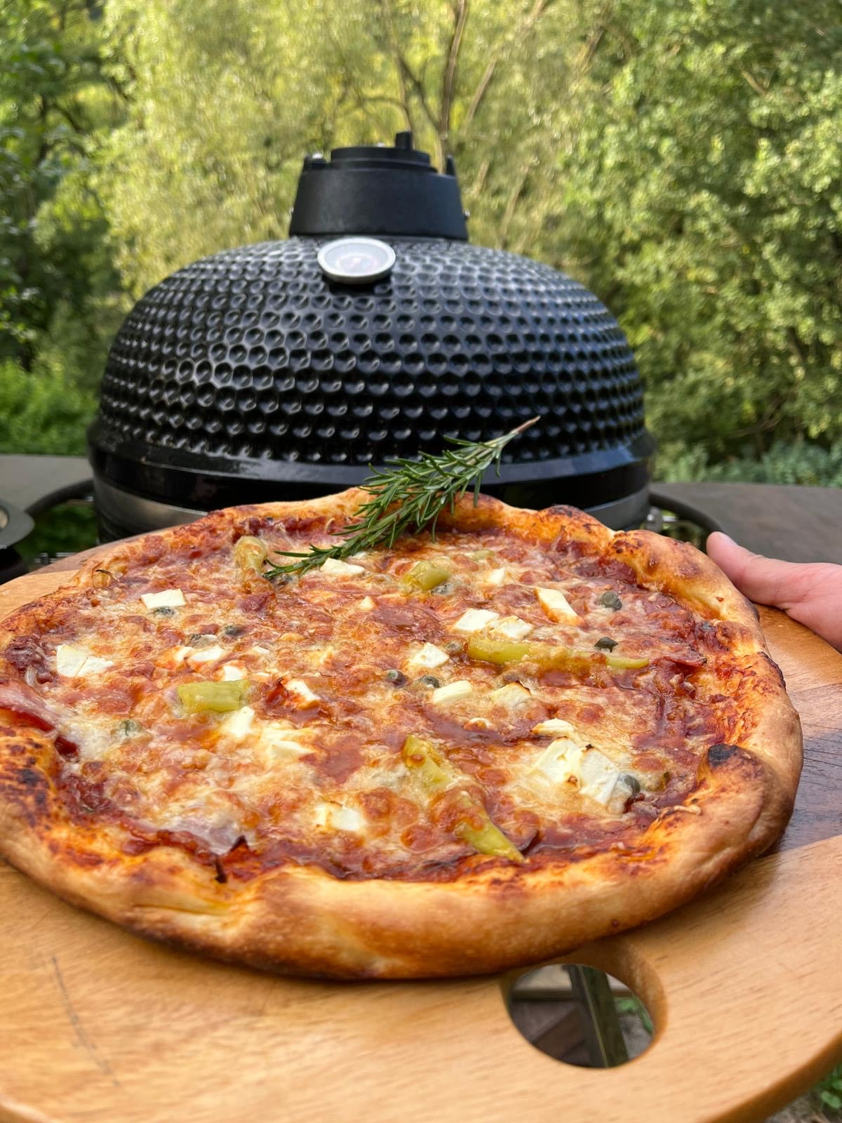 Mustang Kamado Keramikgrill - Grillrost Ø 47 cm Detailansicht