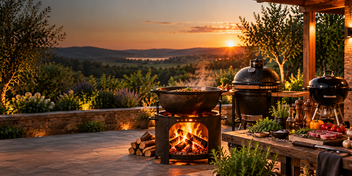 Mangal, Kazan, Grills und Zubehör für echtes Kochen unter freiem Himmel.