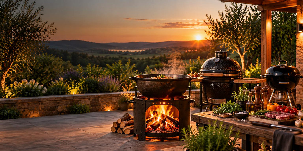 Mangal, Kazan, Grills und Zubehör für echtes Kochen unter freiem Himmel.