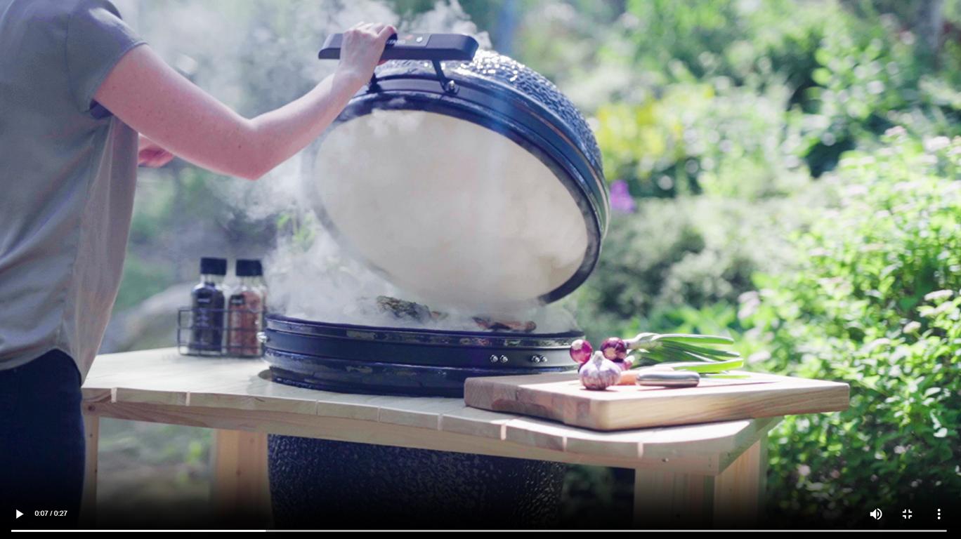 Kamado Keramikgrill Video