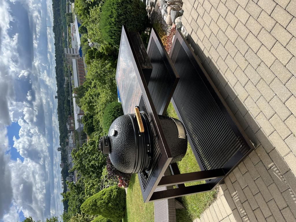 Außenküche aus Edelstahl – BBQ-Station