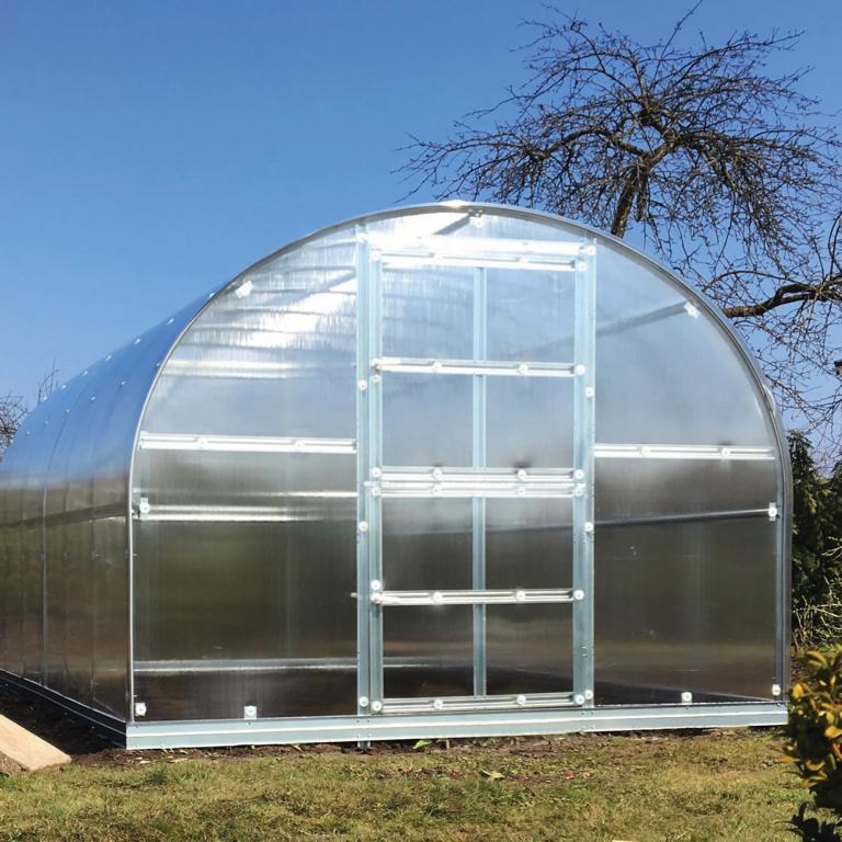 Langlebiges Gewächshaus für den Gemüseanbau aus robustem Stahl