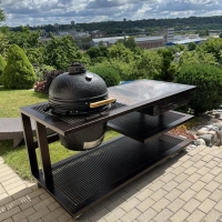 Outdoorküche für Kermikgrill kamado