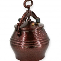 Afghanischer Kazan Premium 10l Rot – Outdoorküche | in-mo.de