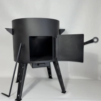 Utschak Campingofen - Einfach zu reinigen dank Aschebehälter. in-mo.de