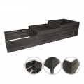 Hochbeet aus Metall (Treppe)