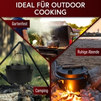 Gusseisen Topf 9 - GUSSKÖNIG Dutch Oven Set