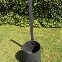 Feldküche ø 36cm mit Schornstein 3mm
