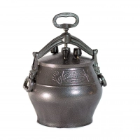 Afghanischer Kazan – Traditioneller Kochkessel Kazan Schwarz | in-mo.de