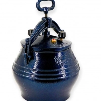 Afghanischer Kazan Premium 15l Blau – Outdoorküche | in-mo.de