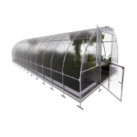 Gewächshaus Klasika Tube 8 Meter tiefe und 3 Meter breite