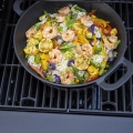Mustang - Wok-Pfanne aus Gusseisen Multigrill-kompatibel Durchm. 30 cm
