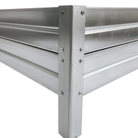 Hochbeet Klassiker Metall-verzinkt 150x50