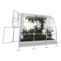 Rundbogen Gewächshaus Klassiker Tube aus Polycarbonat 2 Meter Länge, 3 Meter Breite