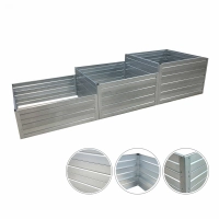 Hochbeet Treppe aus Metall (verzinkt) Treppe