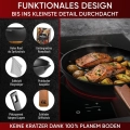 GUSSKÖNIG Dutch Oven Set - Eingebrannter Gusseisen-Topf & Pfanne - Inkl. Holzkiste, Rezeptbuch & Zubehör 13tlg.
