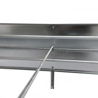 Hochbeet Klassiker Metall 150x50x20