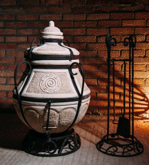 Tandoor ALADDIN MINI mit Klappdeckel