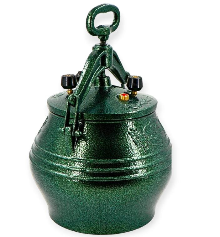 Afghanischer Kazan Premium 8l Grün – Outdoorküche | in-mo.de