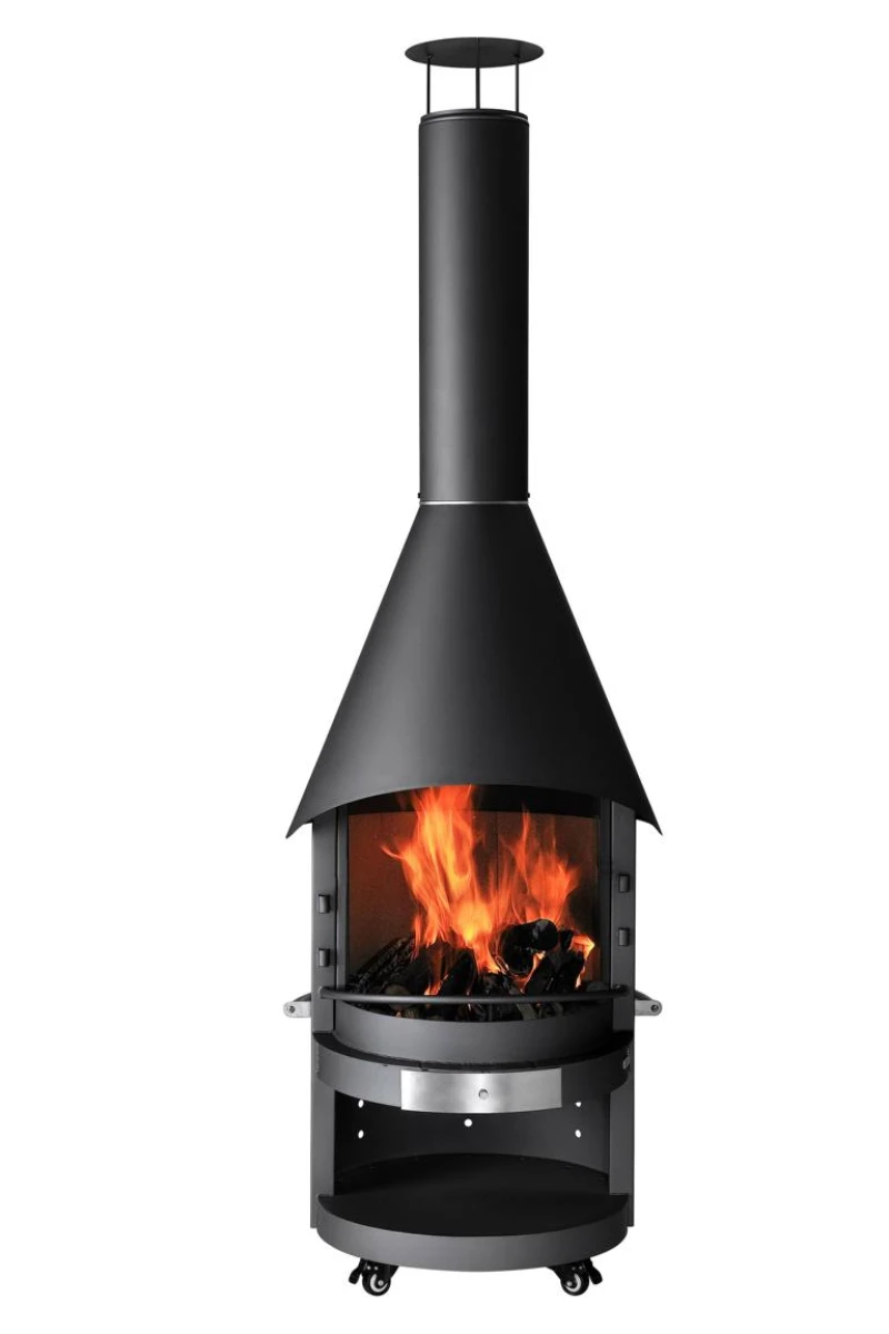 Accente Grillkamin in Aktion