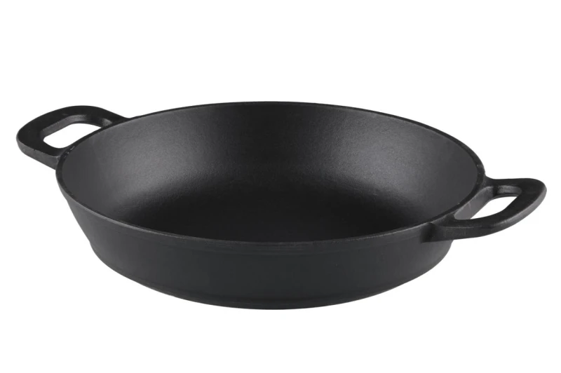 Wok-Pfanne aus Gusseisen Multigrill-kompatibel Durchm. 30 cm