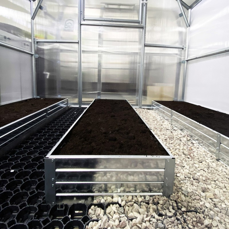 Hochbeeten Set, Gewächshaus Klassiker ab 2,35 m