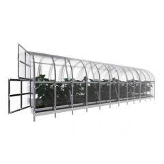 Gewächshaus ARK 8 m mit Fundament & 4 mm Polycarbonat