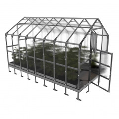 Gewächshaus Klassiker - 12m², 6 mm Polycarbonat