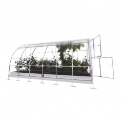 Gewächshaus Klassiker TUBE 3x4 m, 6 mm Polycarbonat