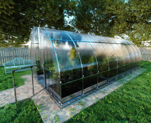 Polycarbonat Gewächshaus 3x6 - 6 mm Polycarbonat