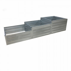 Hochbeet Treppe aus Metall (verzinkt)