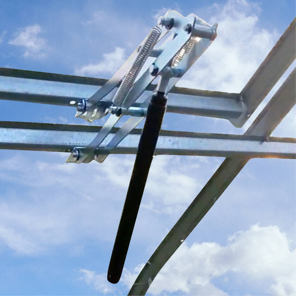 UNIVERSAL – automatischer Fenster- & Türöffner für Gewächshaus | ohne Strom