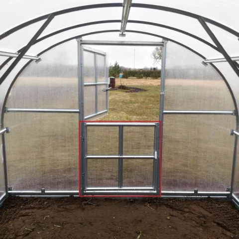 Zusatztür für Gewächshaus Klassiker ARK 6 mm dickes Polycarbonat