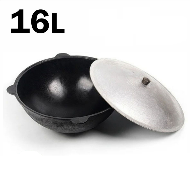 Gusseisen Kasan 16 Liter