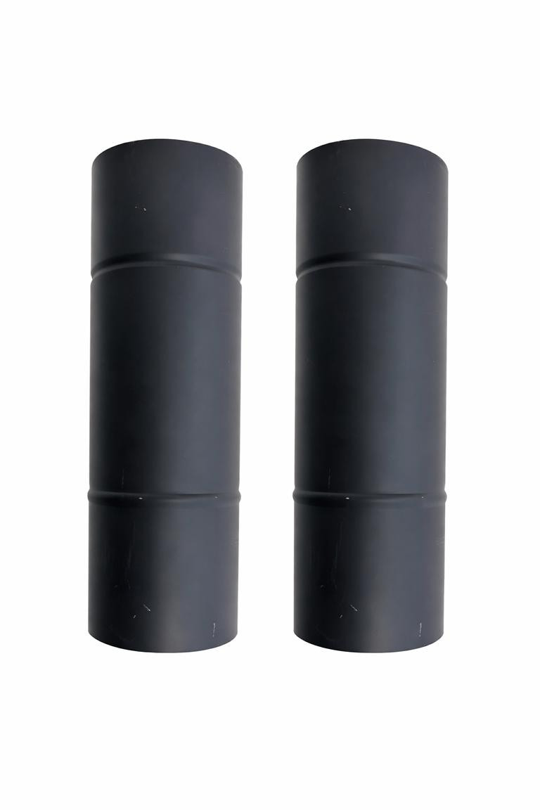 Zusätzliche Rauchrohr-Segmente zur Verlängerung des Schornsteins x2