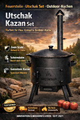 Utschag (Kazan Ofen) mit Schornstein & Kazan