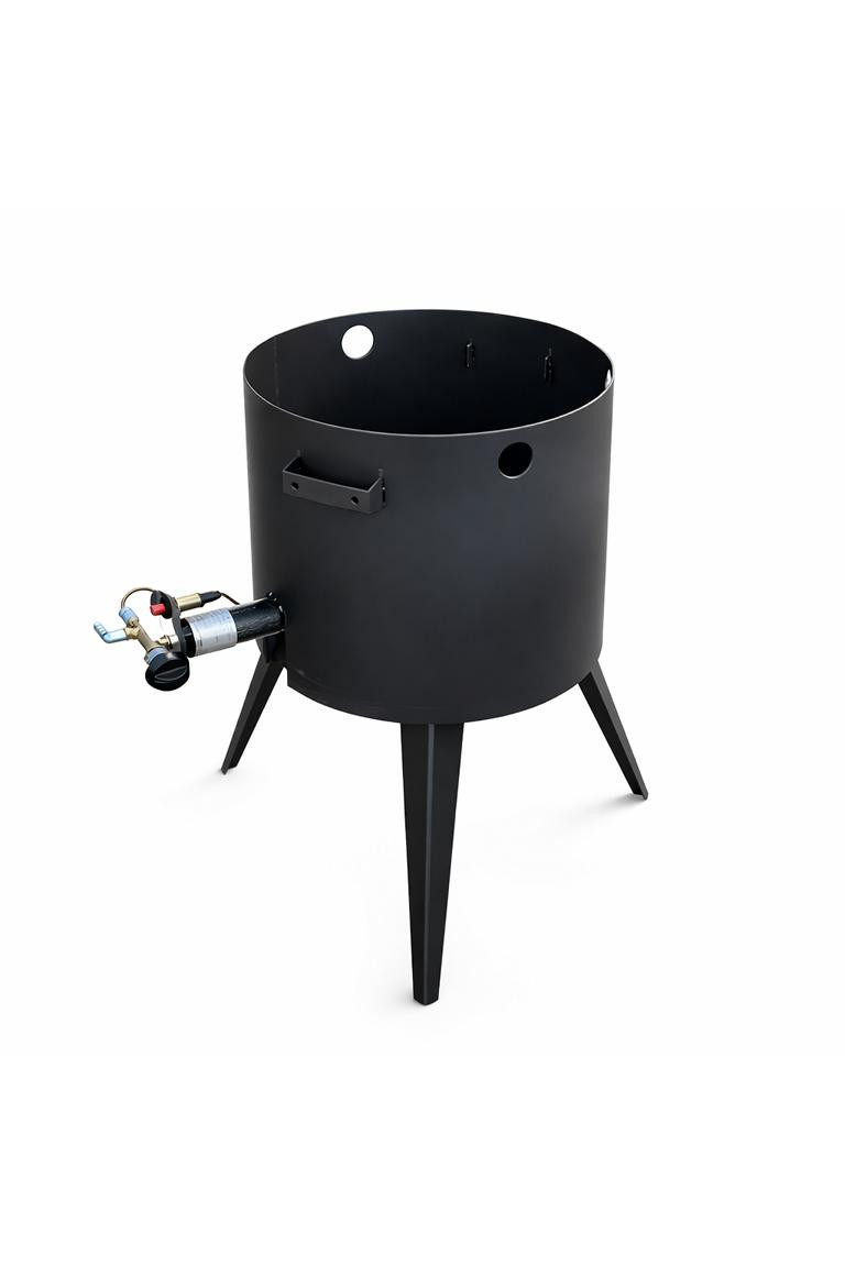 Gaskocher aus 3mm Stahl, stabile Konstruktion