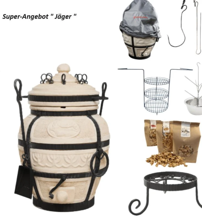 Tandoor JÄGER mit Klappdecke - Vorteilspaket